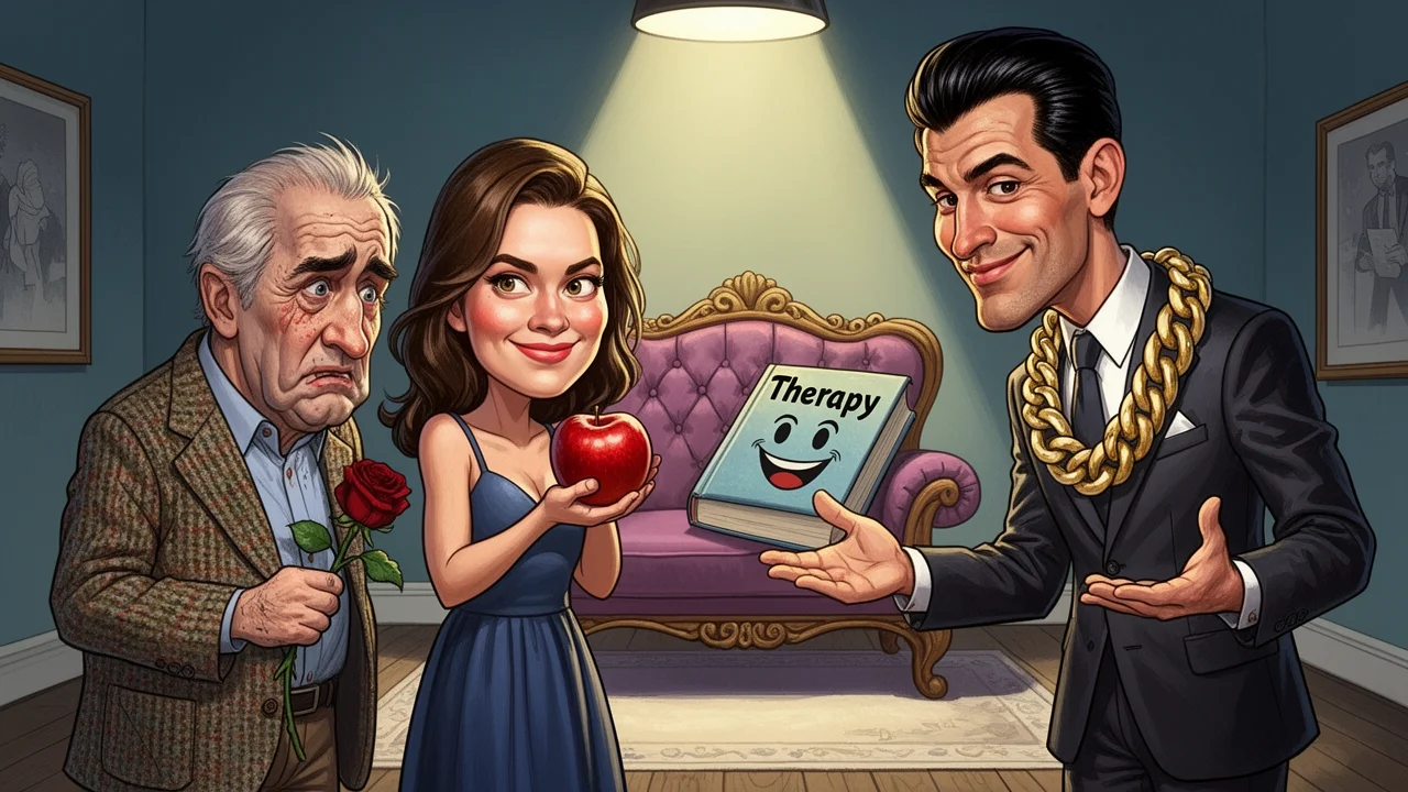 Cover art: Terapie s bývalým a v noci nový muž