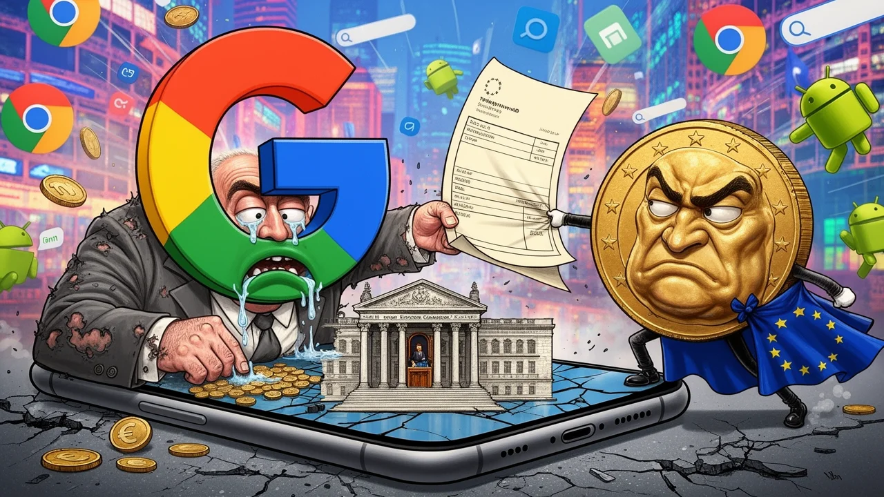 Cover art: Sto miliard korun padlo v Bruselu za Android