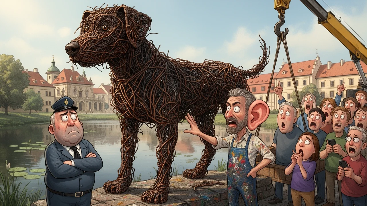 Cover art: Cesta drátěného Slávka z baťovského Zlína do Telče