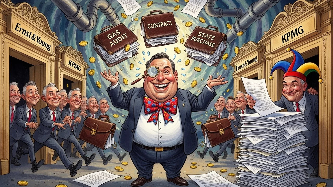 Cover art: Nezávislý audit plynovodu v rukách starých známých