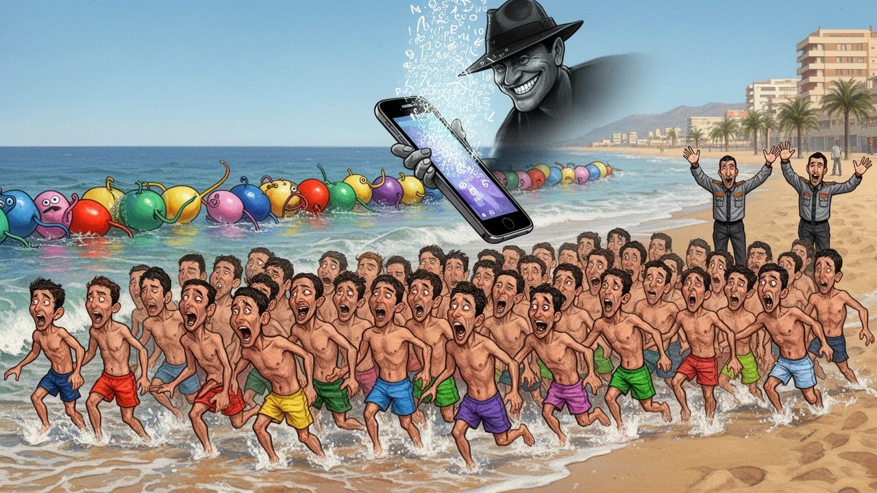 Cover art: Fáma na síti a plavky zadarmo pro všechny