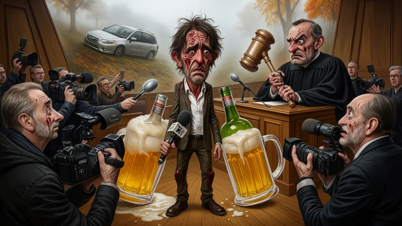 Cover art: Pivo, slivovice a zatáčka, co ho prostě překvapila