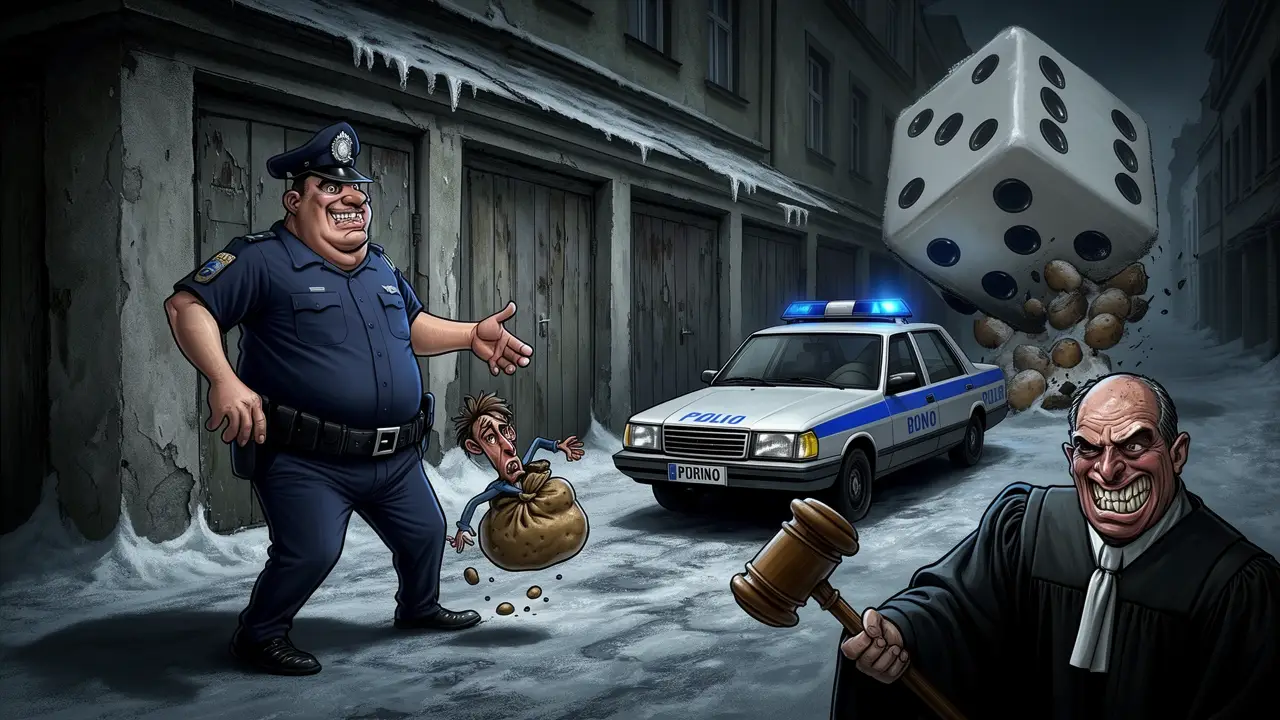 Cover art: Poslední jízda k brněnským garážím
