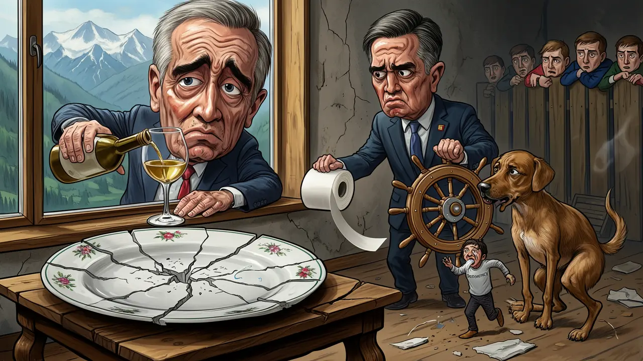 Cover art: Prasklý talíř, který už asi nikdo neslepí