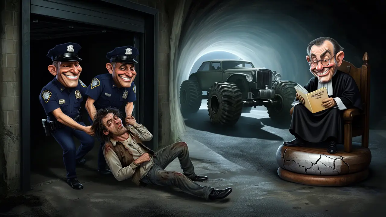 Cover art: Spravedlnost za pár korun a opilec v garáži