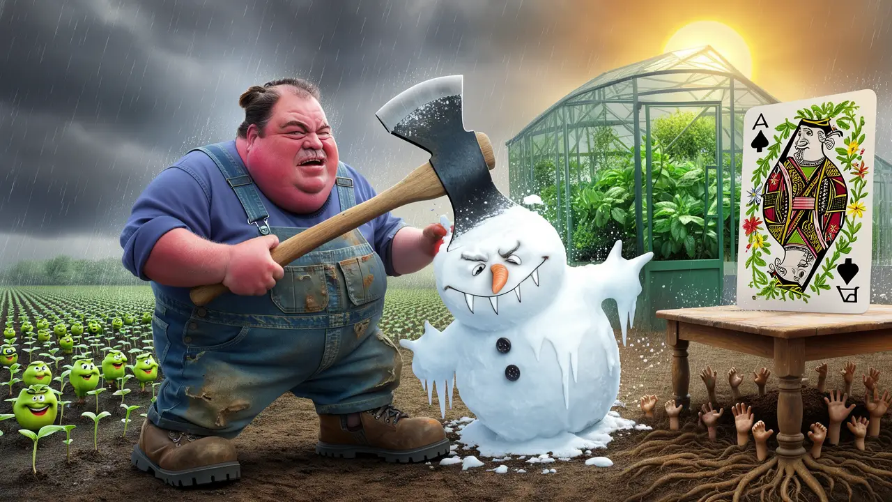 Cover art: Studená hlína čeká na sluneční paprsky