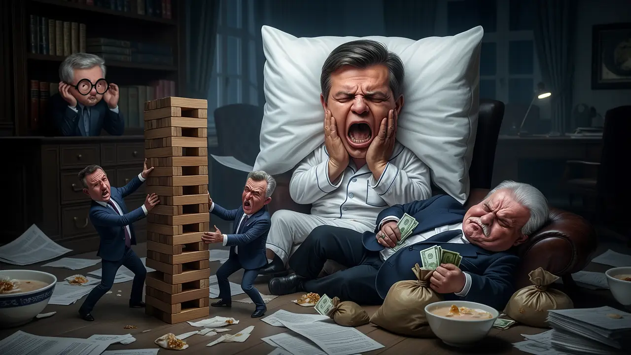 Cover art: Tichá rebelie muže, co ztratil svou partaj