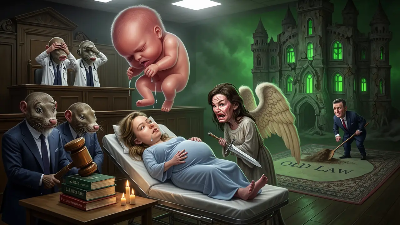 Cover art: Zákon na ochranu života, který přinesl jen smrt