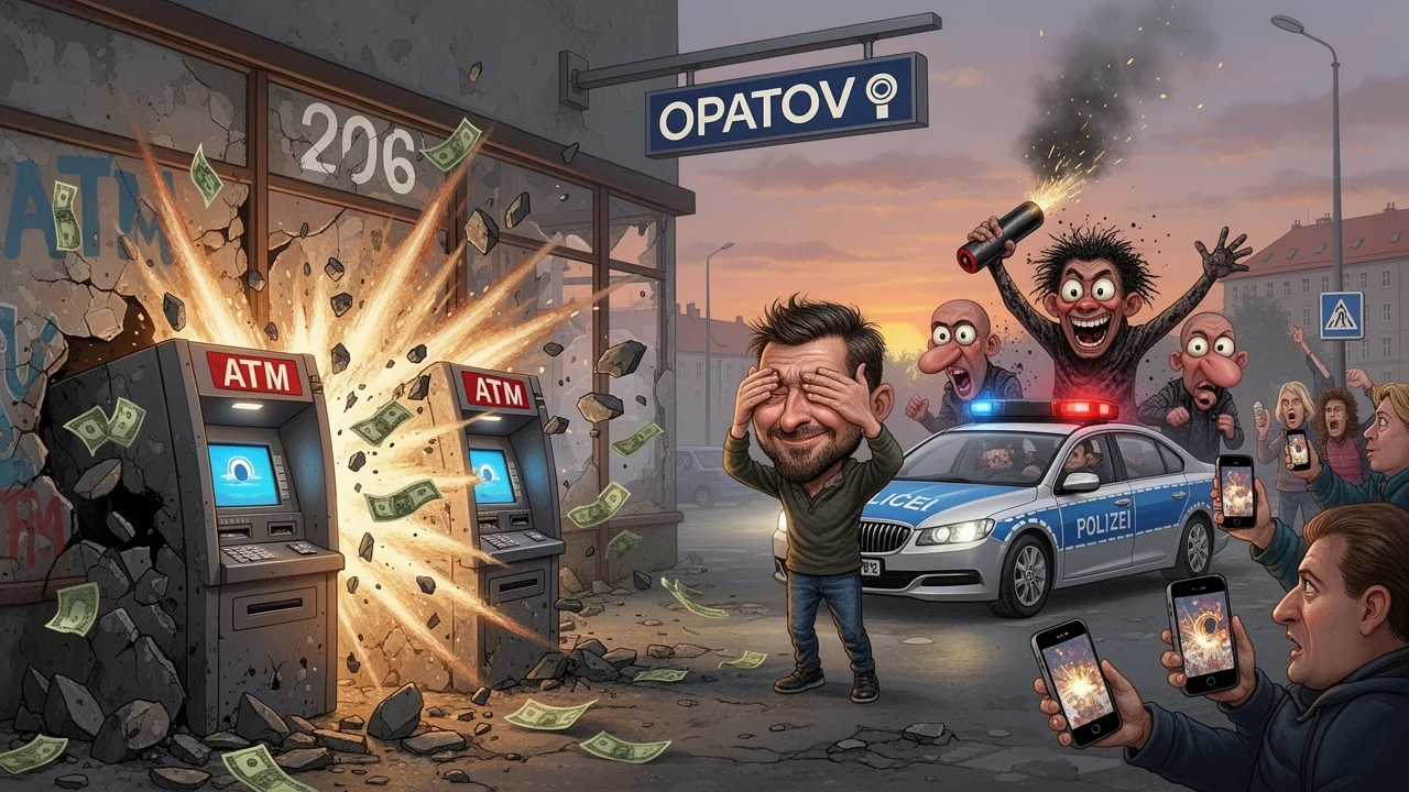 Cover art: Ranní ohňostroj, co zničil bankomaty na Opatově