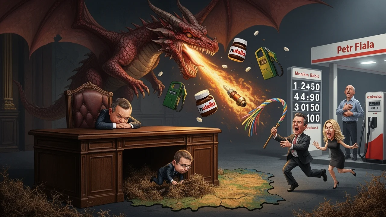 Cover art: Rozverný stín v modrých barvách hraje prim