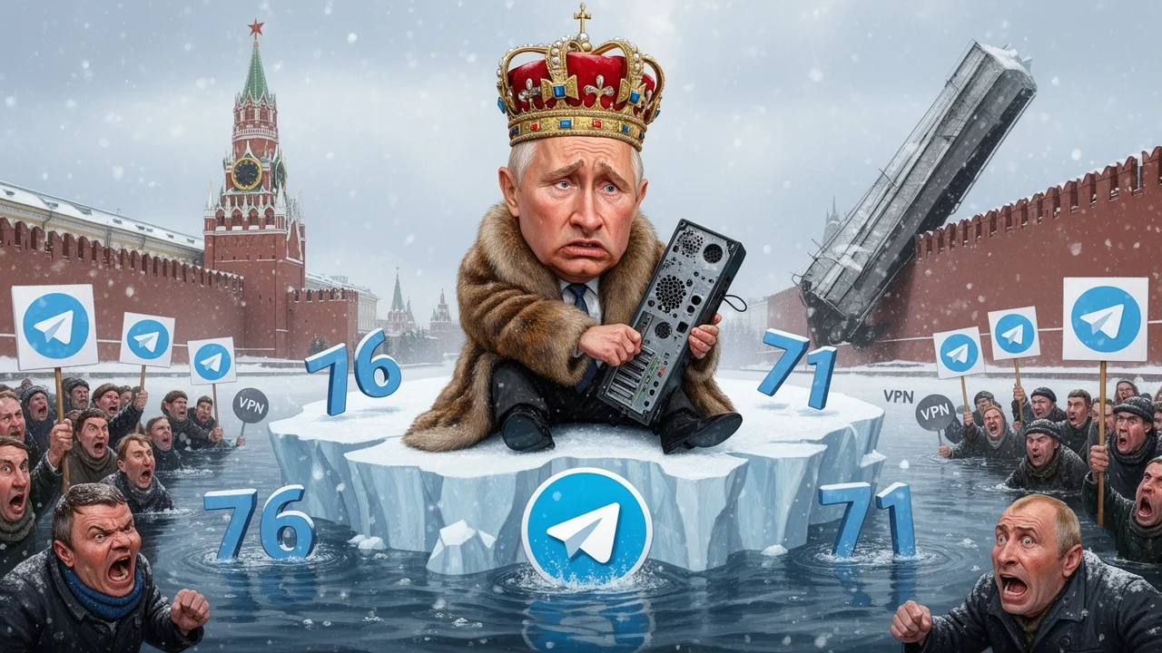 Cover art: Pád velkého vládce, kterého porazil obyčejný Telegram