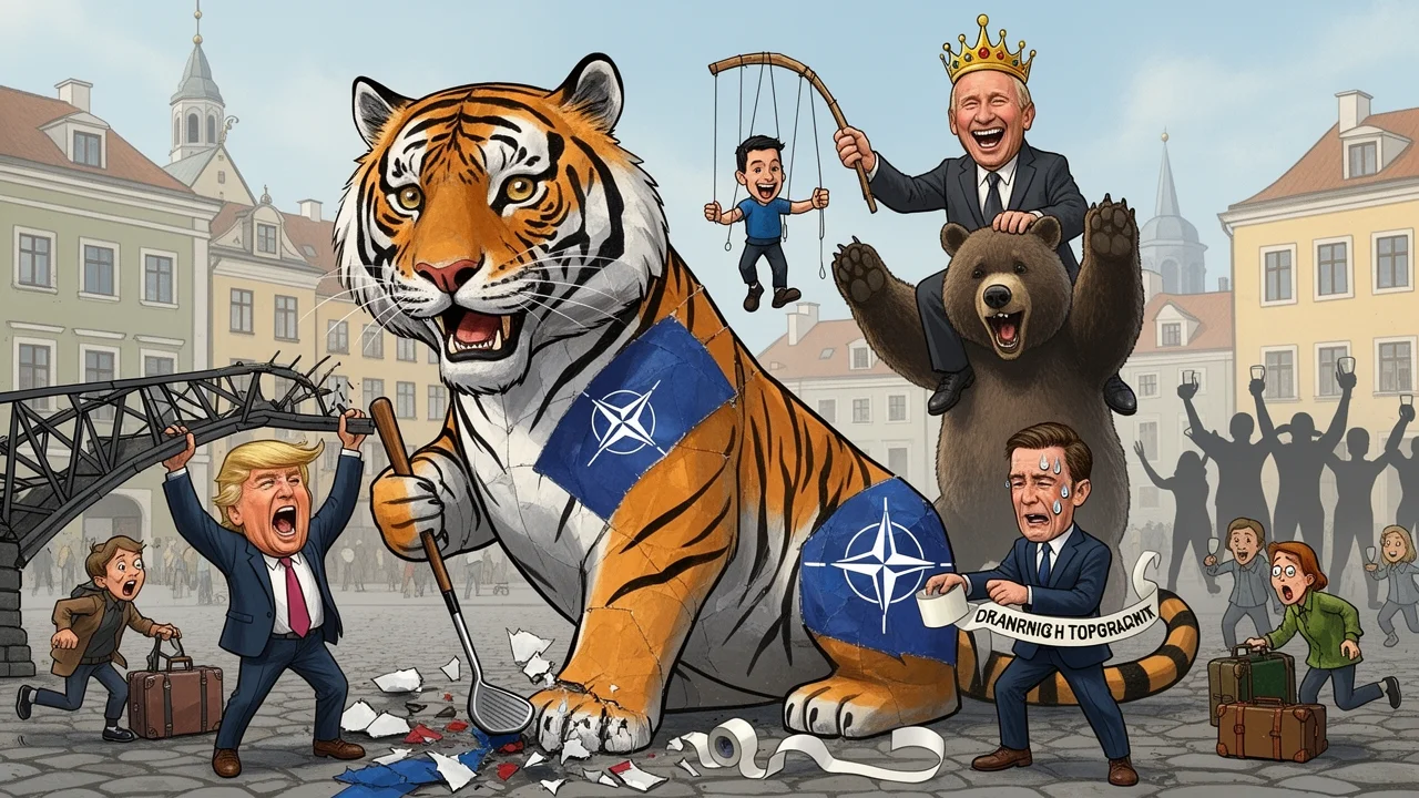 Cover art: Smlouva z papíru a prezident, co bourá mosty