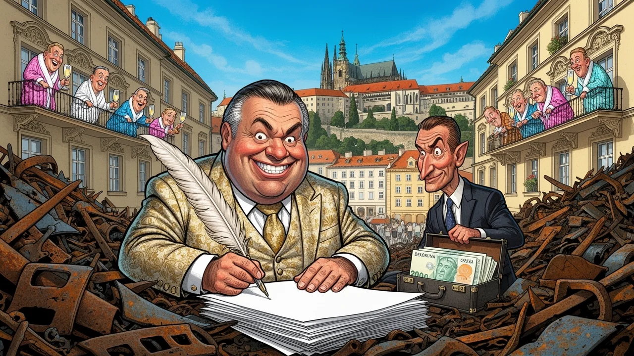Cover art: Obchodní tajemství z jednoho luxusního patra