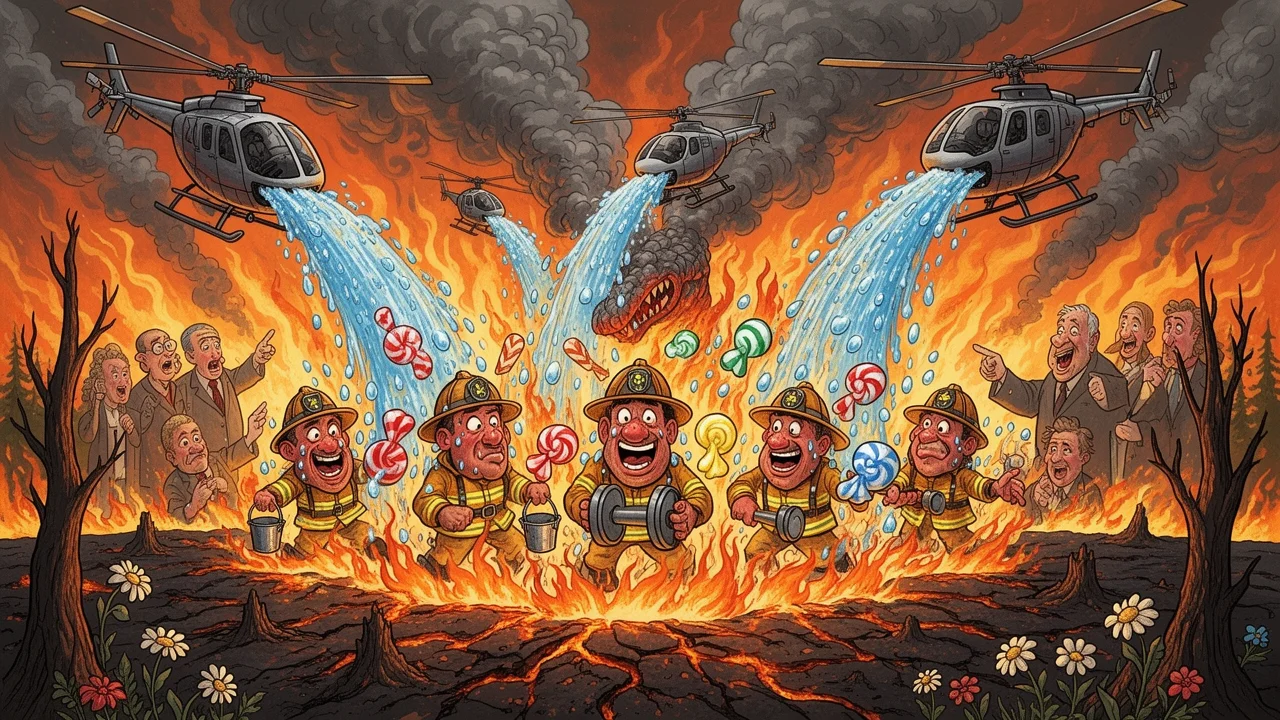 Cover art: Příroda pálí účty a my jen koukáme