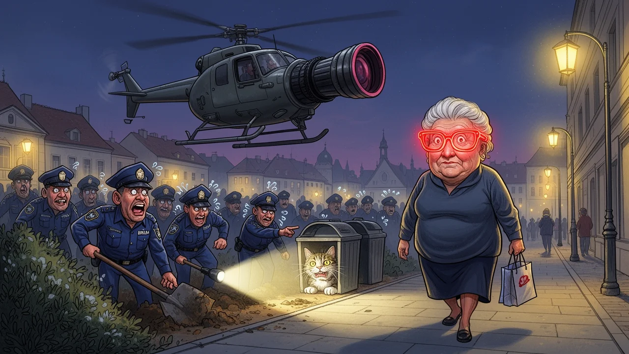 Cover art: Brno vzhůru nohama kvůli jedněm červeným brýlím