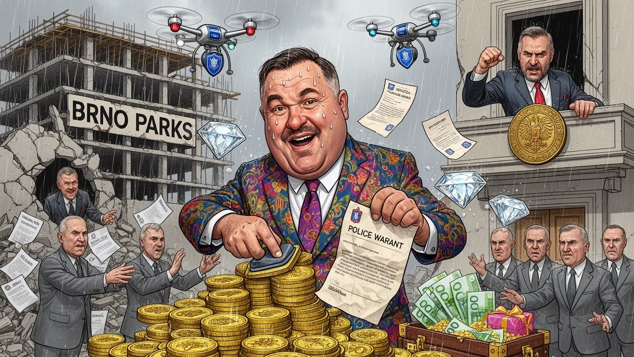 Cover art: Jak stíhaný boss zkoušel na ministra policejní glejt