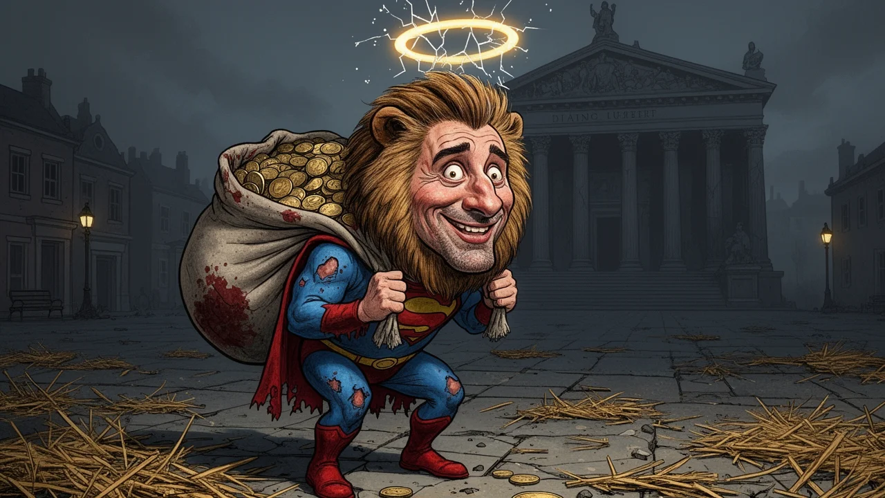 Cover art: Velký boj proti bídě s cizí dotací