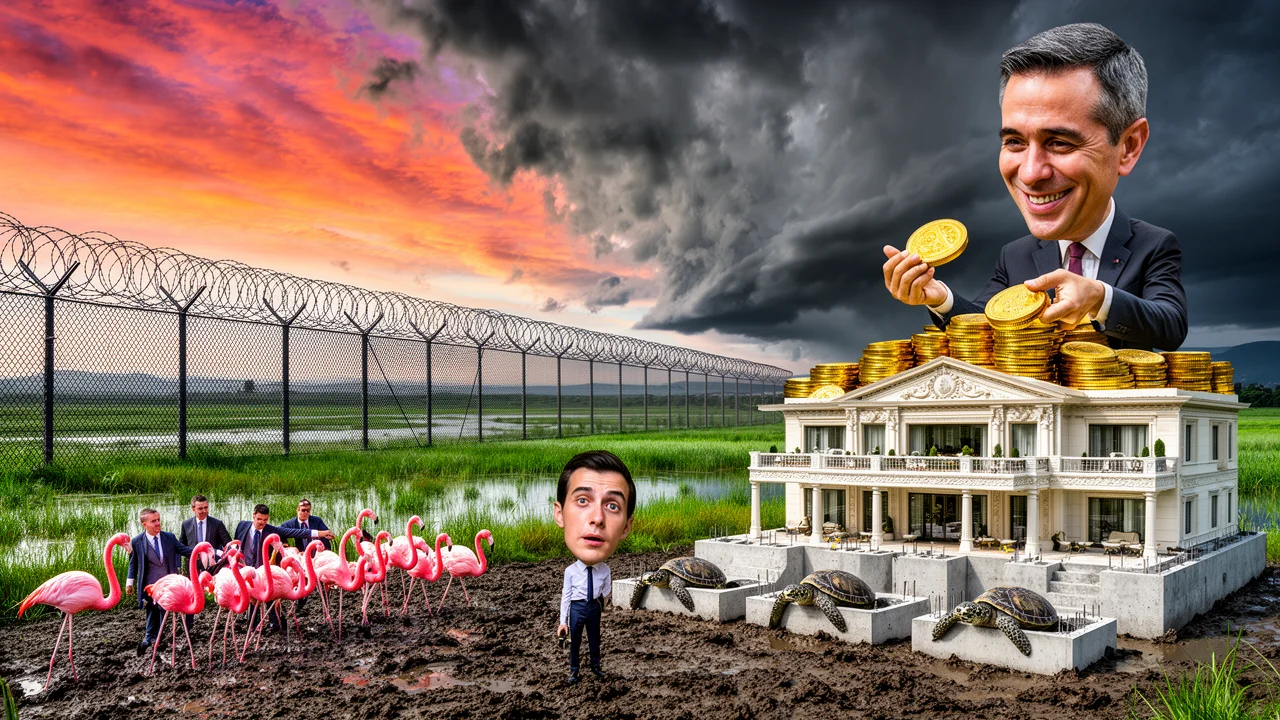 Cover art: Jak prodat plameňáky za pár horkých miliard