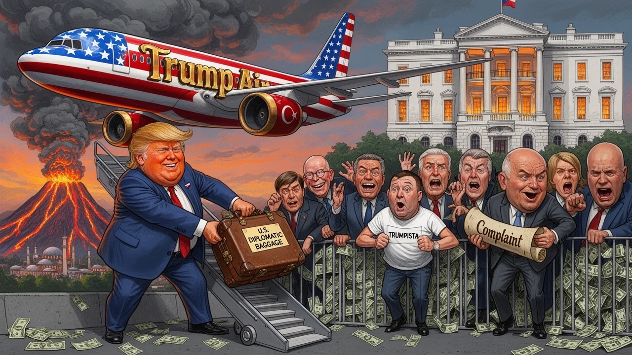 Cover art: Strach v Ankaře aneb jak Trump vyčiní spojencům