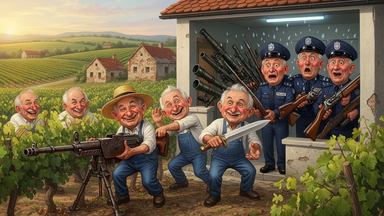 Cover art: Ruský tankový kulomet jako suvenýr z amnestie