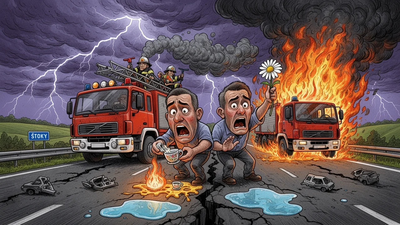 Cover art: Smrtící srážka u Štoků vzala dva životy