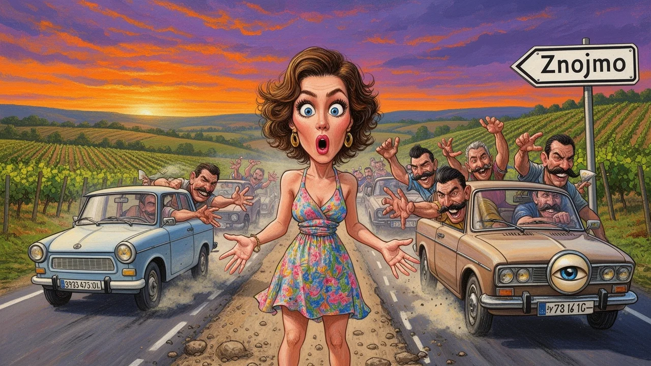 Cover art: Slavná misska chtěla sledovat západ slunce u Znojma