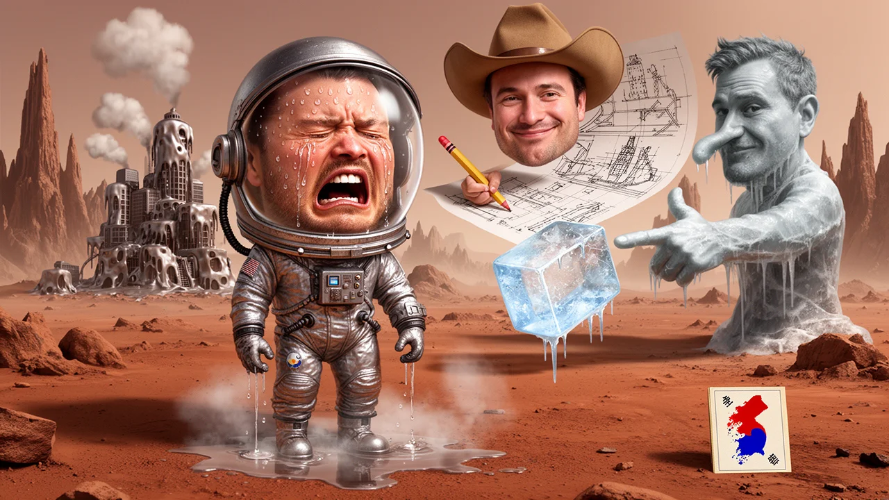 Cover art: Vesmírný sen Elonových miliard shořel v mrazu