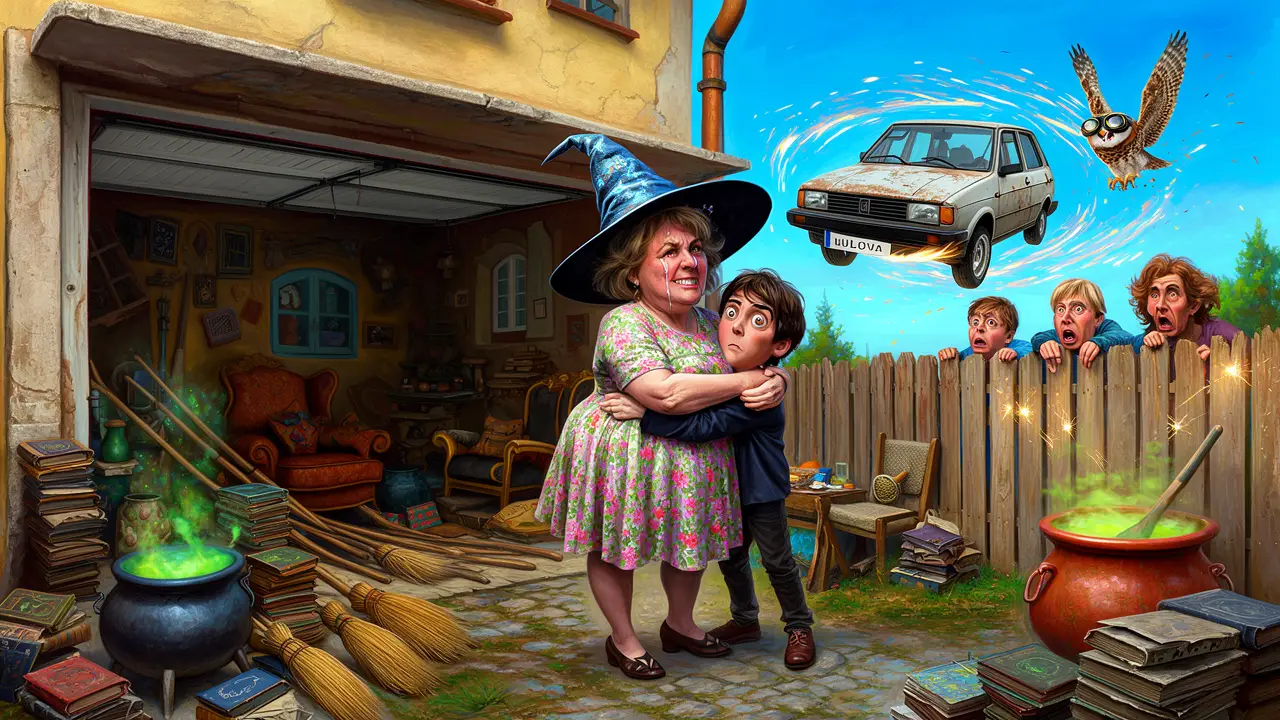 Cover art: Čáry máry garáž
