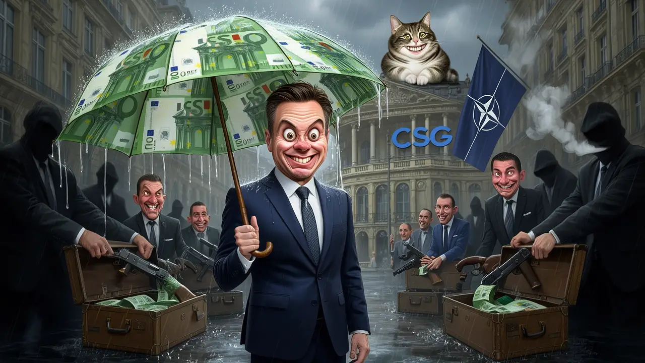 Cover art: Jak exministr v Bruselu našel nové teplé místo