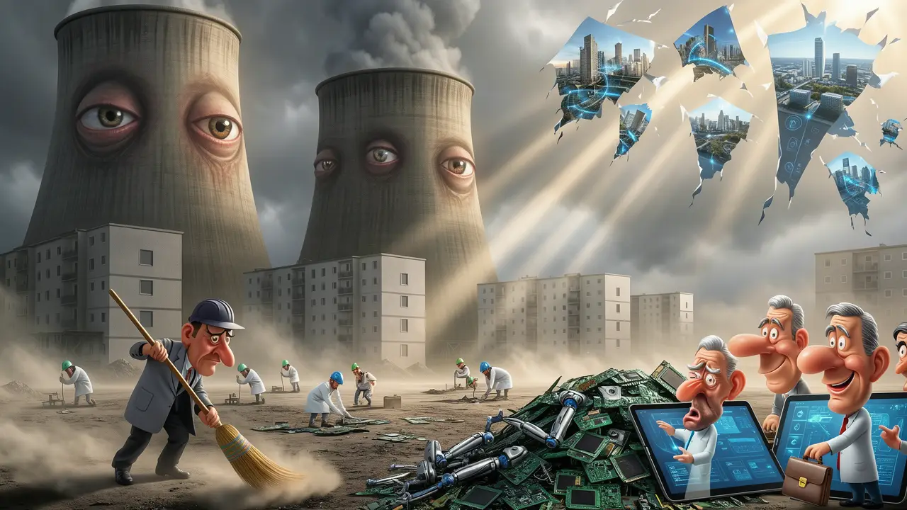 Cover art: Sen o budoucnosti skončil školním zvoněním