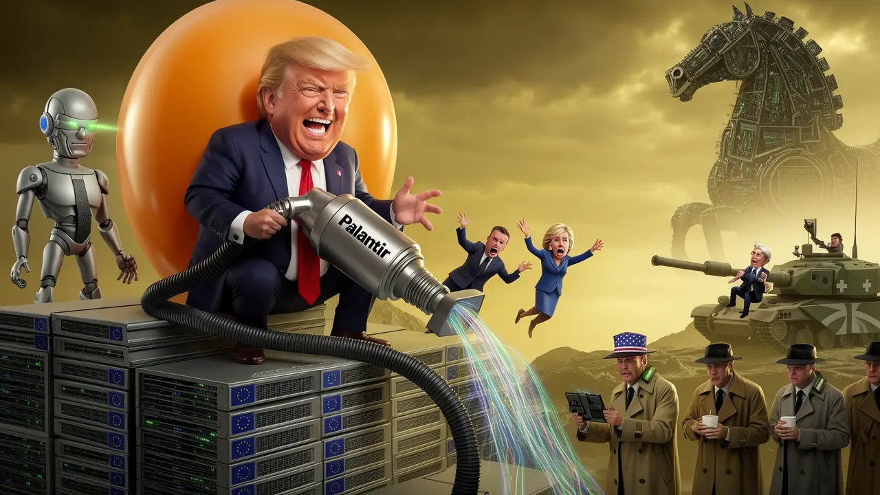 Cover art: Americký trojský kůň, co střeží naše data