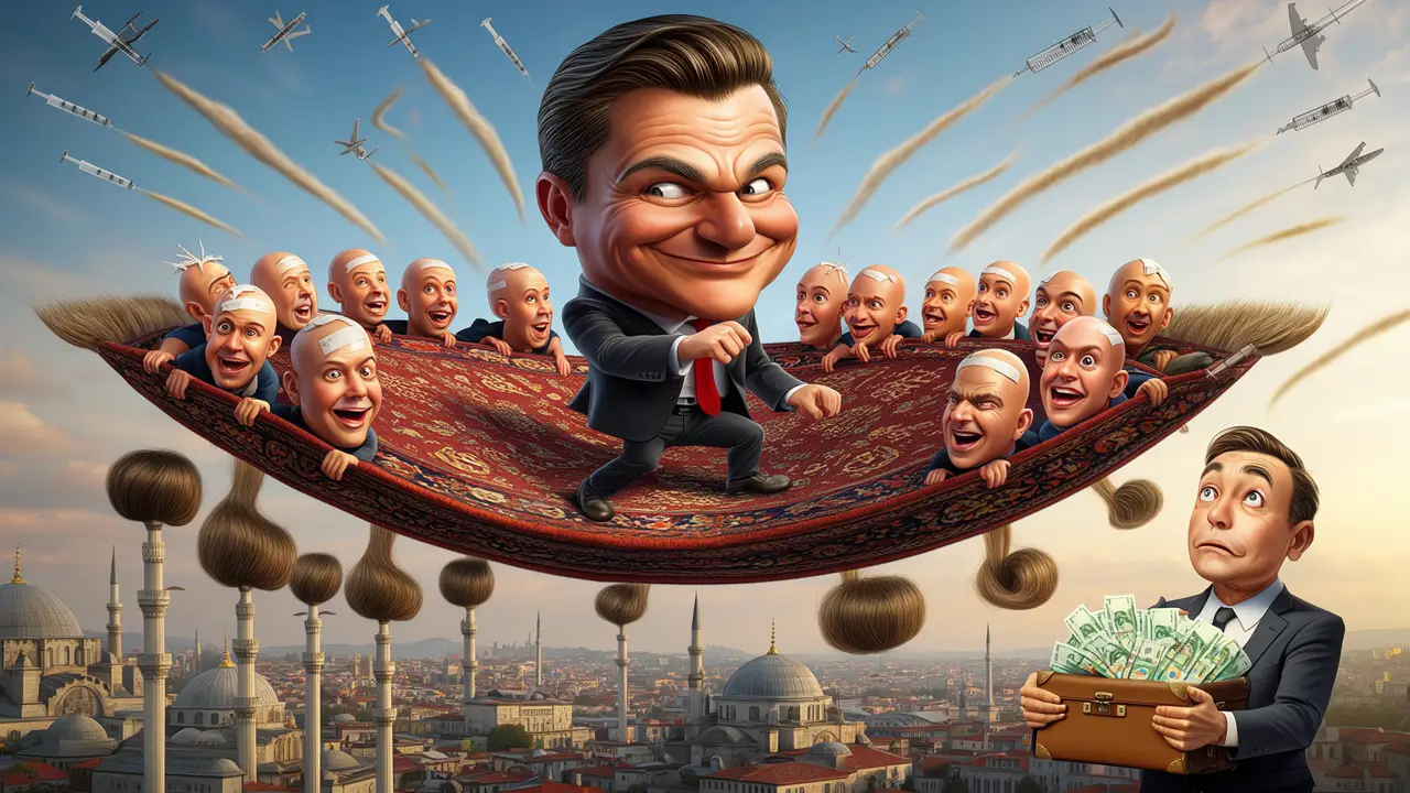 Cover art: Turecká spása pro národ s nejlesklejší hlavou