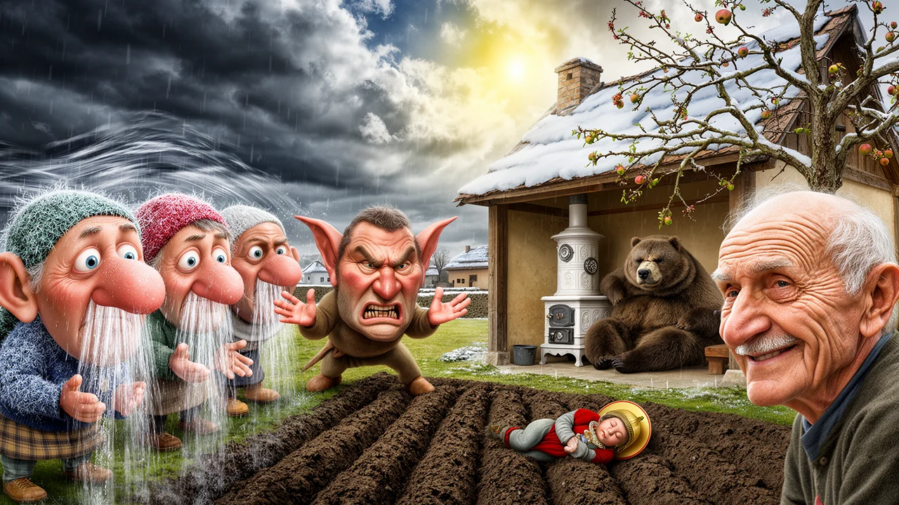Cover art: Rozmarný apríl a hospodářova zkouška