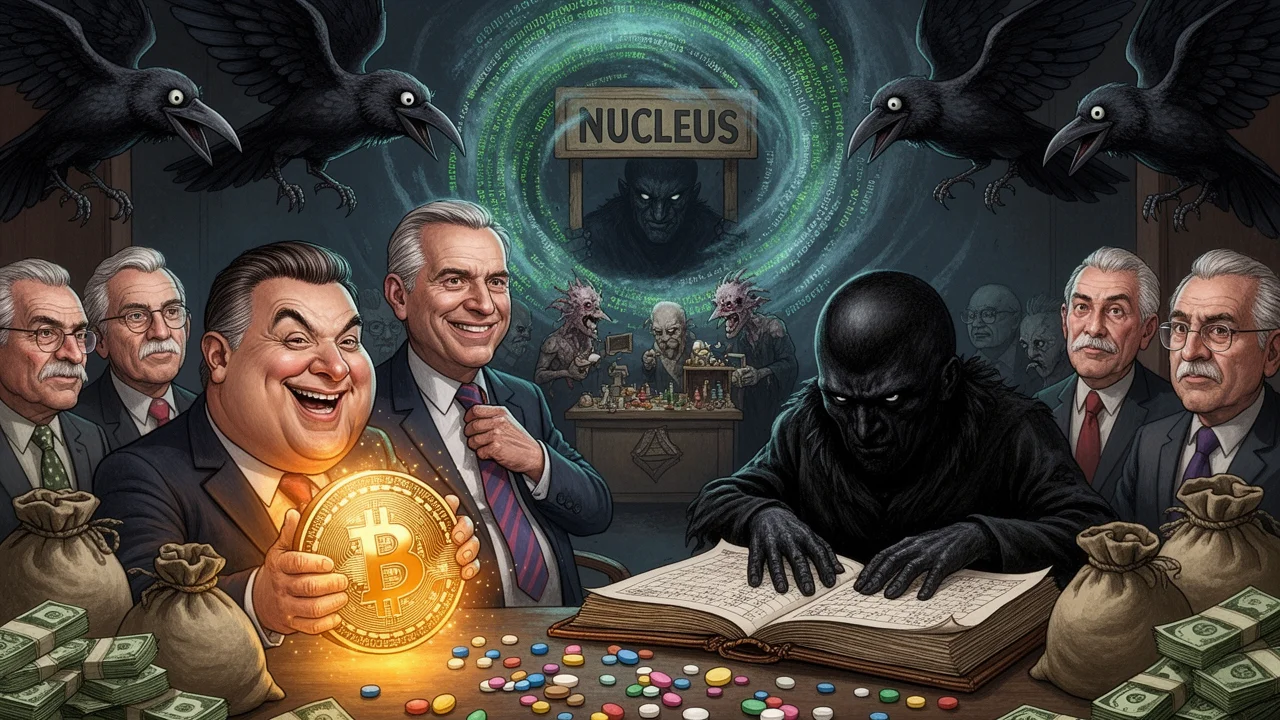 Cover art: Štědrý státní dar zaplacený mincemi z drogového trhu