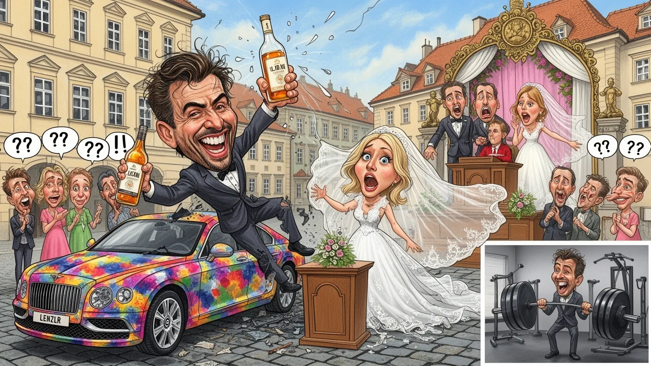 Cover art: Svatba na zkoušku a bourané bentley pro štěstí