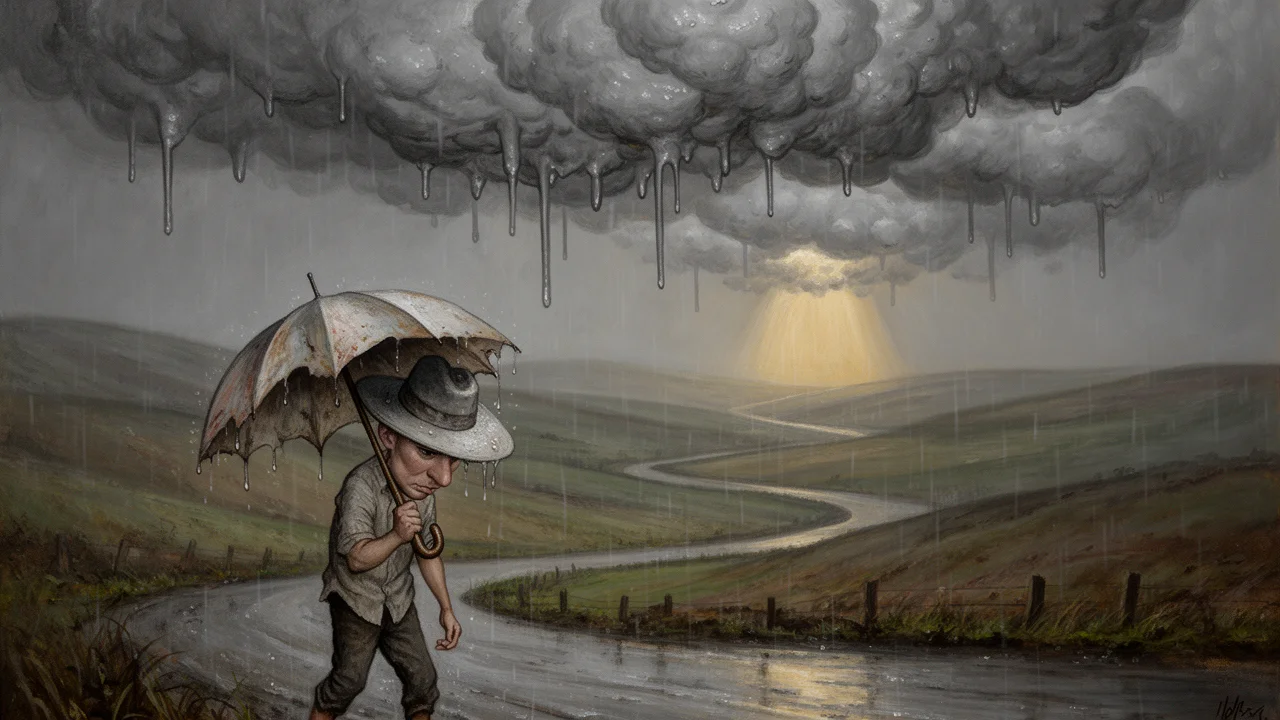 Cover art: Slzy z olova a tichá slibná rána