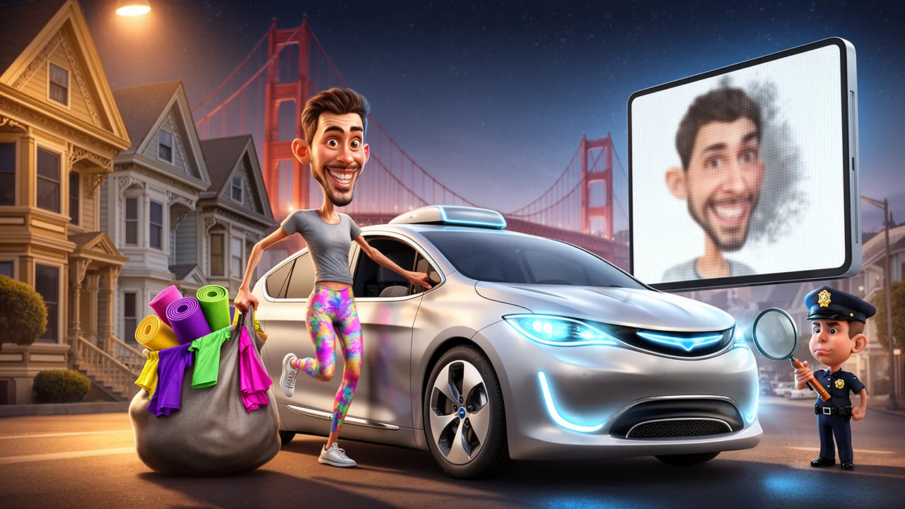 Cover art: Robotaxi, legíny a zloděj, kterého smazal systém