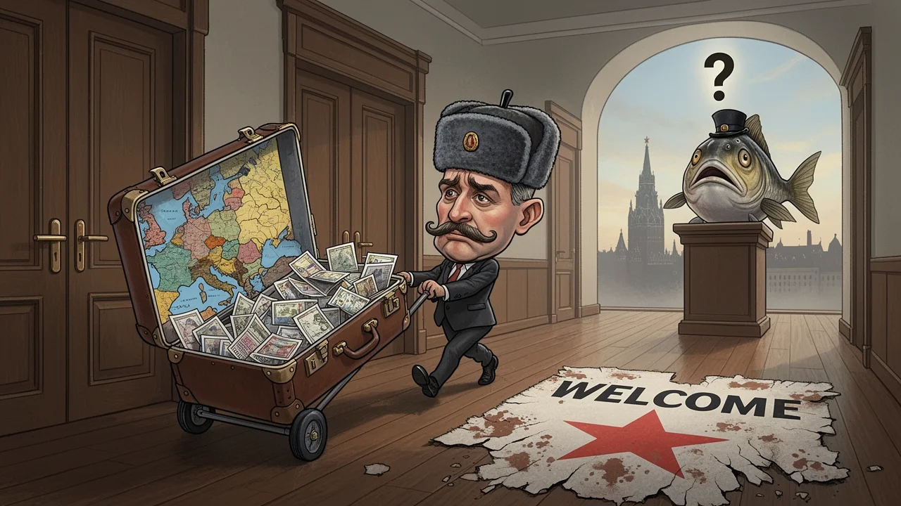 Cover art: Jak se v Praze zasekla nová Putinova velvyslankyně