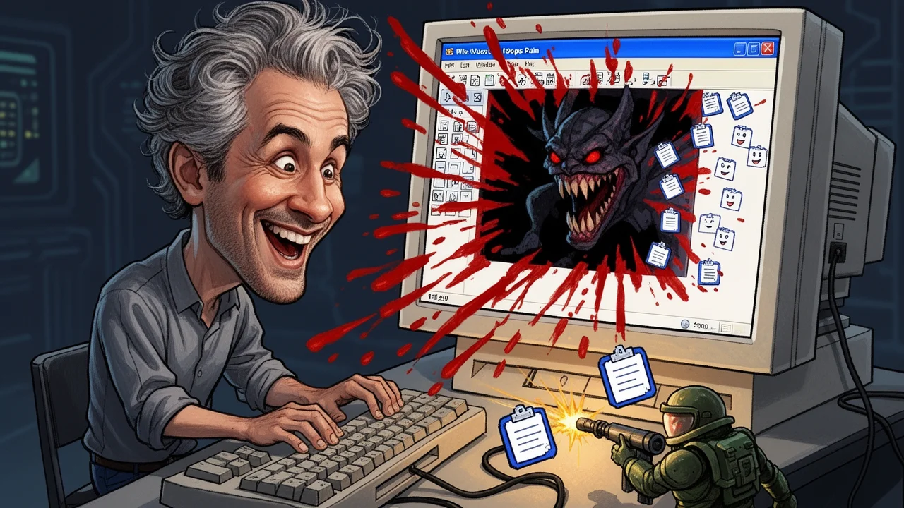 Cover art: Šéf Microsoftu naprogramoval Doom v Malování přes schránku