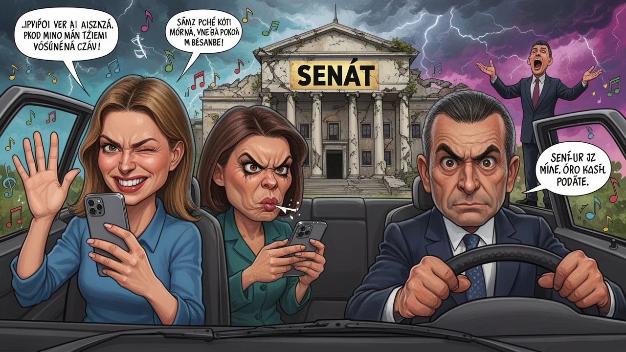 Cover art: Operní diva za volantem rozhádala politické nebe