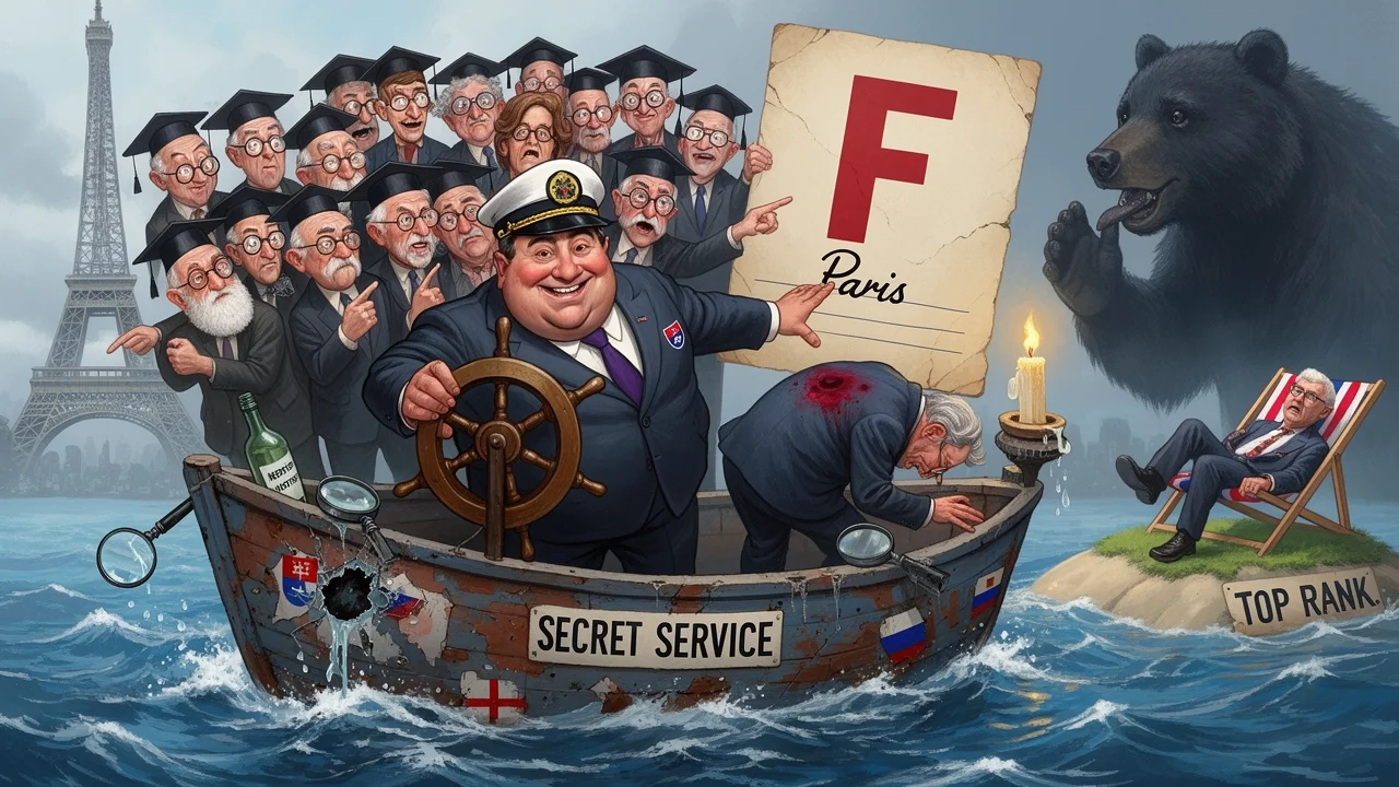 Cover art: Ostudné vysvědčení pro tajné agenty od sousedů