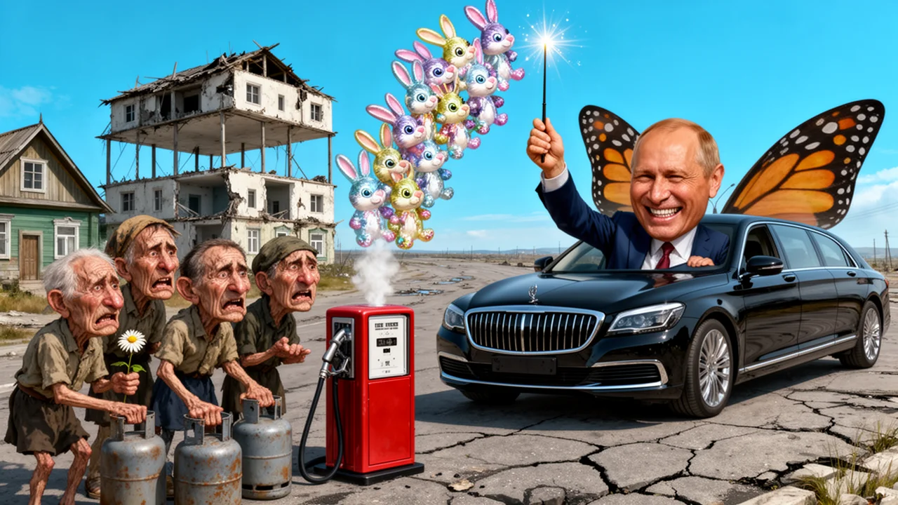 Cover art: Zlevnili benzin, opravili asfalt, car zrovna odjel