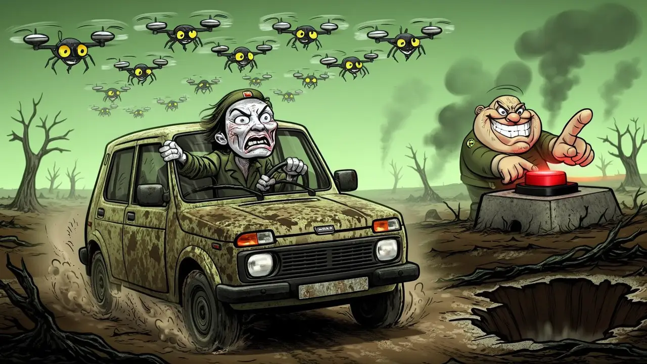 Cover art: Hra na schovávanou s bzučící smrtí nad hlavou