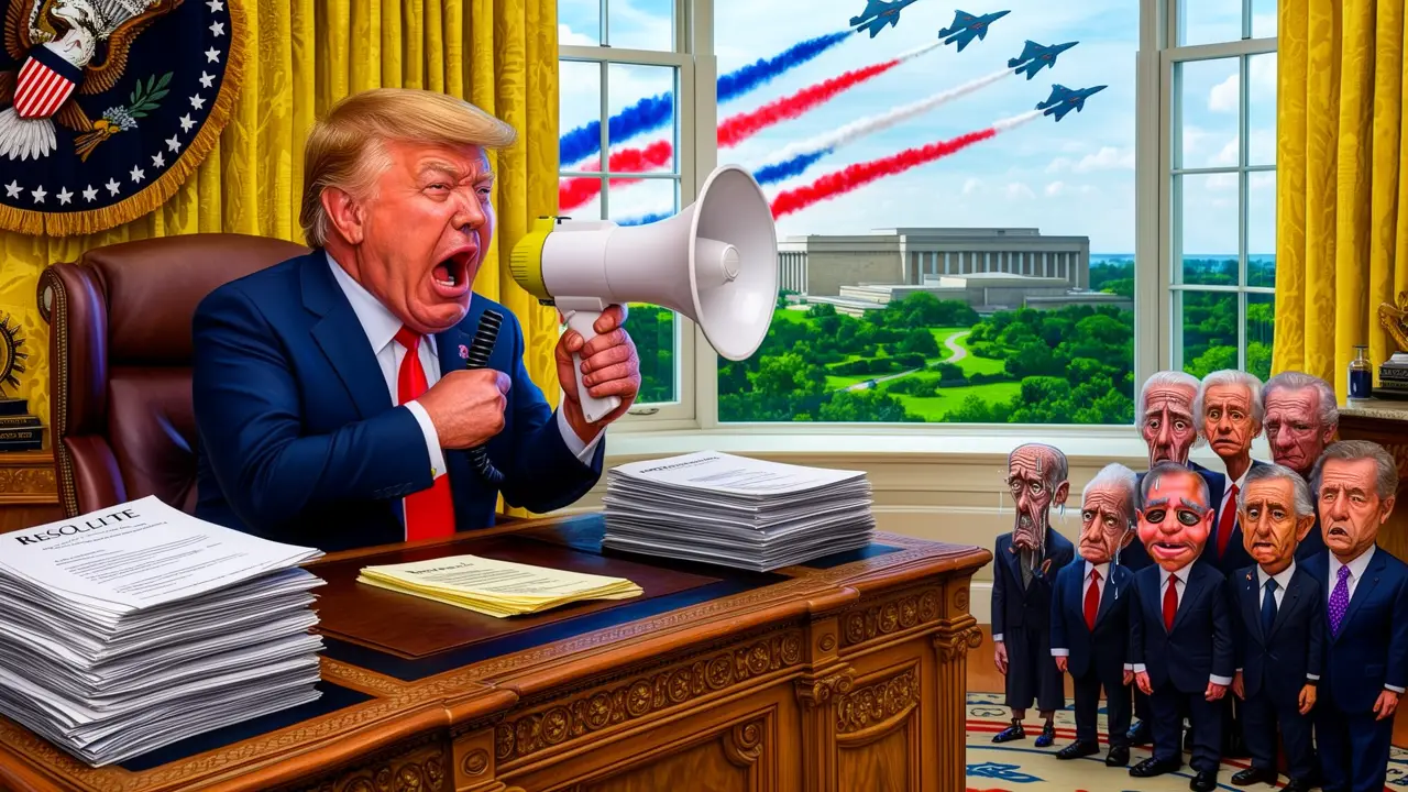 Cover art: Personální agentura Trump hledá nového šéfa