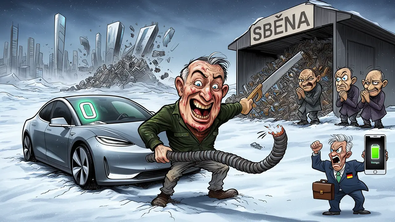 Cover art: Ukradená budoucnost za pár stovek ve sběrně