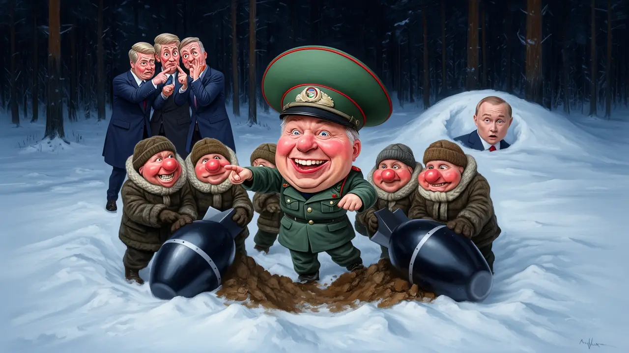 Cover art: Od neutrální sauny k jaderným raketám pod sněhem