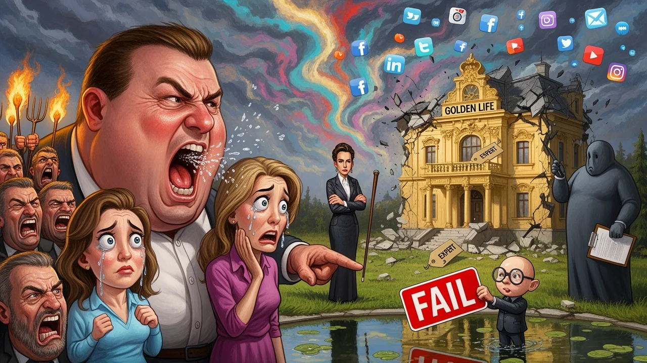 Cover art: Zlatý život v troskách kvůli videu plnému křiku