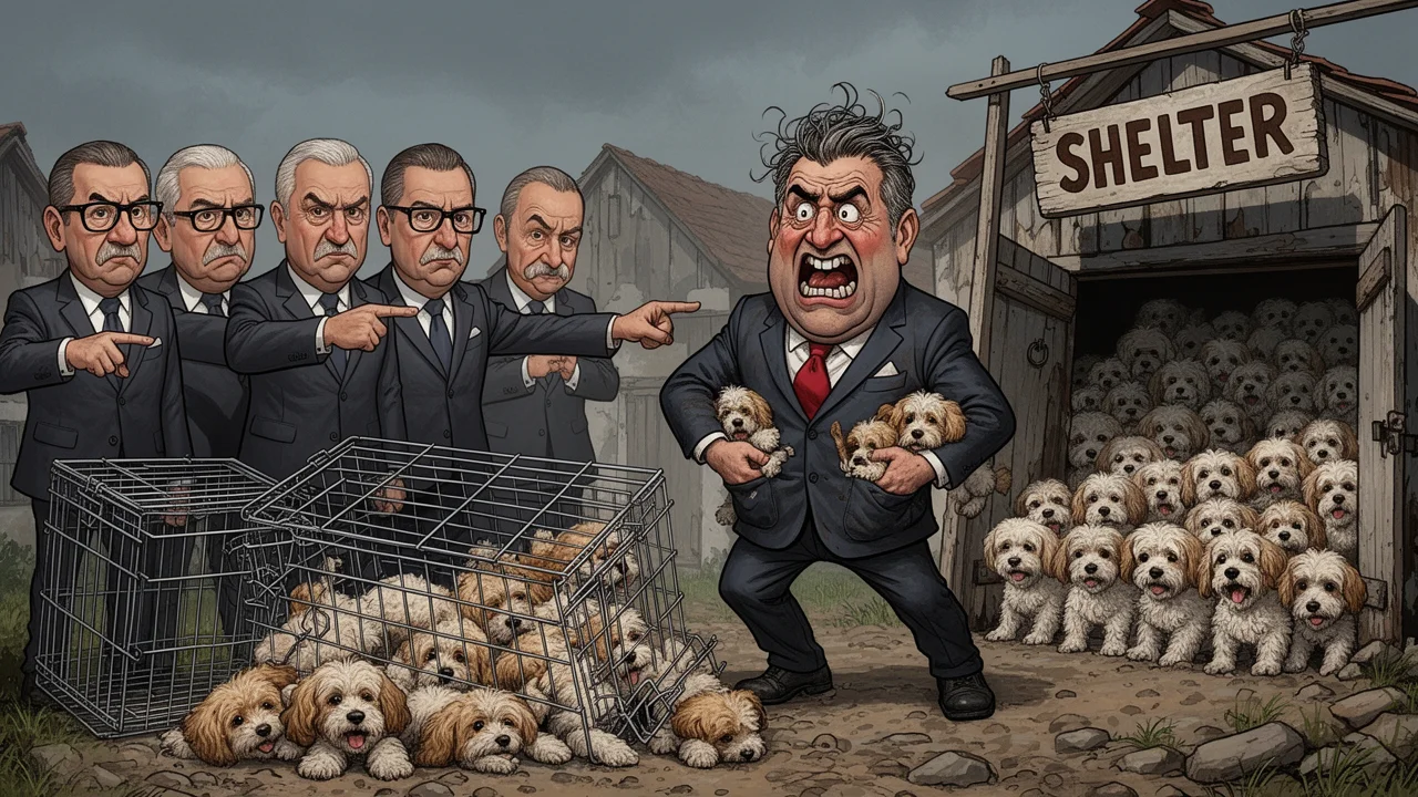 Cover art: Krutý konec psího byznysu, který otřásl zemí