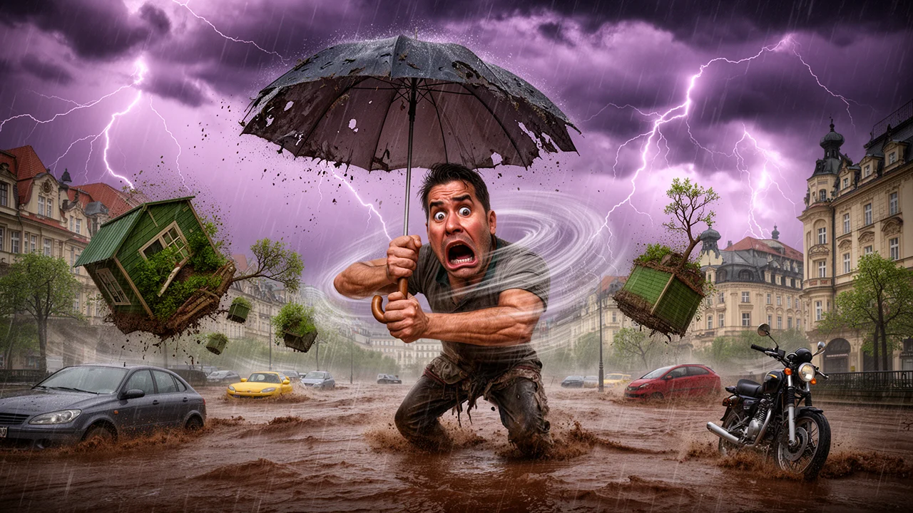 Cover art: Májové nebe plive vodu na náš kraj