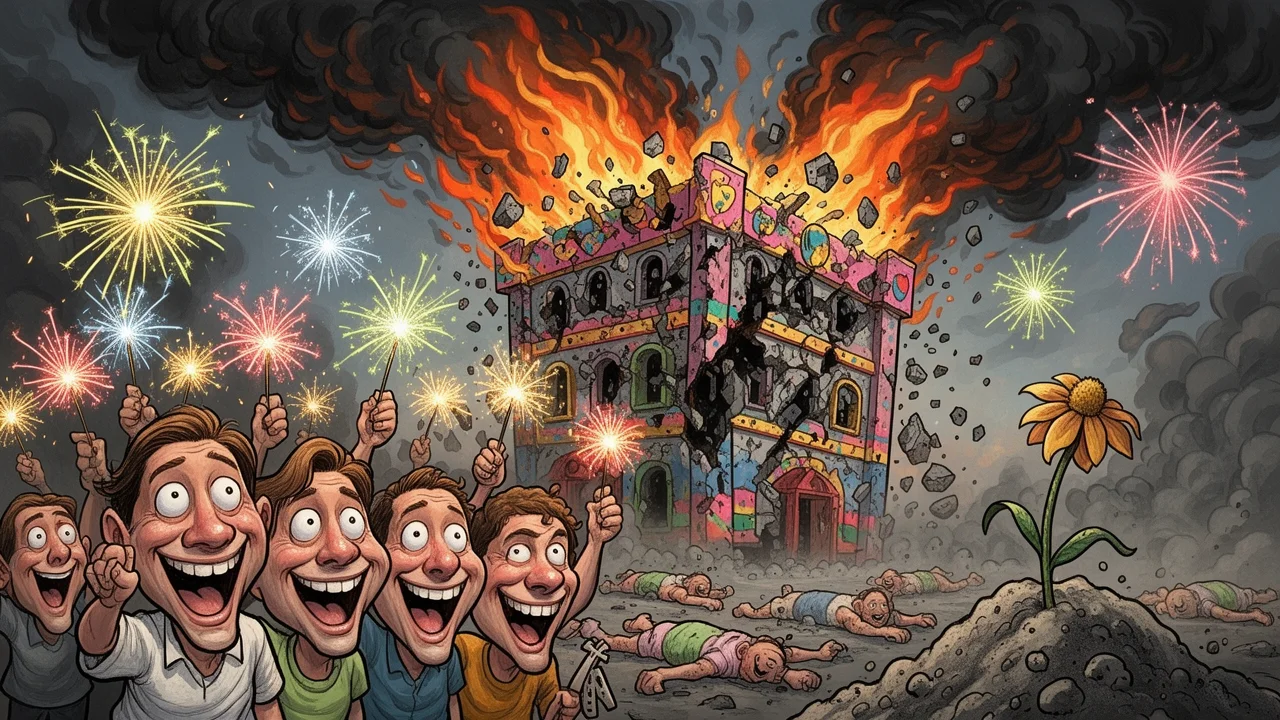 Cover art: Oslava na účet dvaceti duší v prachu